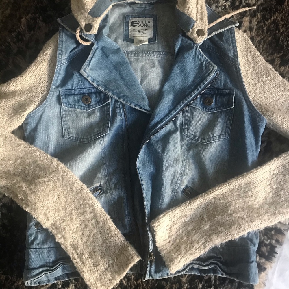 billabong denim jacket